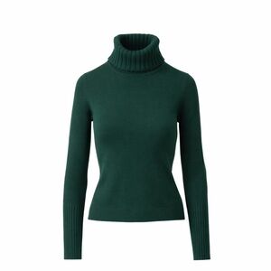 NWOT KINROSS women's chunky trim turtleneck sweater SIZE M 100% cashmere